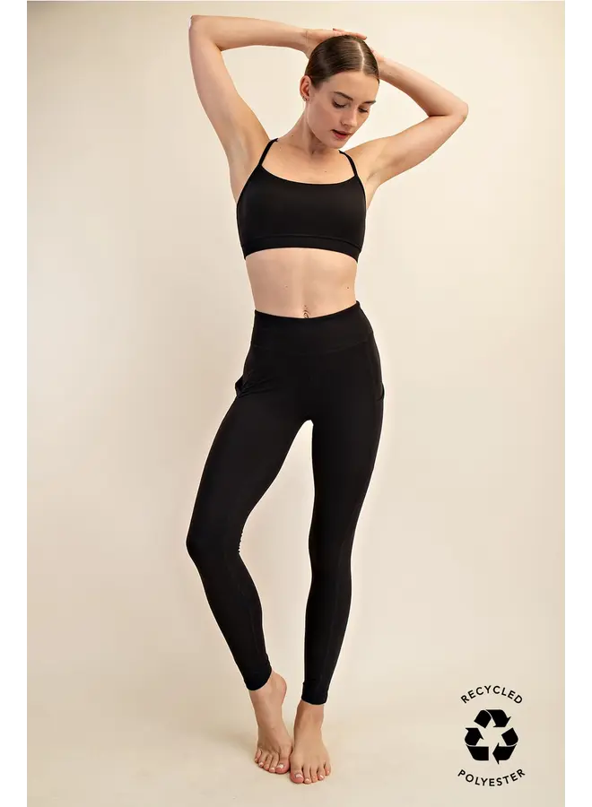 Butter Basic Legging With Pockets-