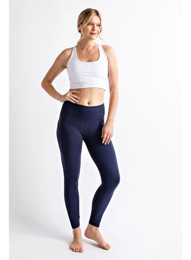 Butter Basic Legging With Pockets-