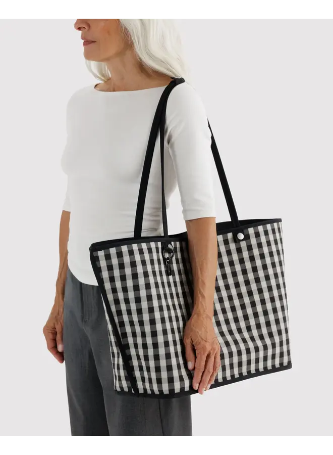 Large Nylon Reversible Tote -
