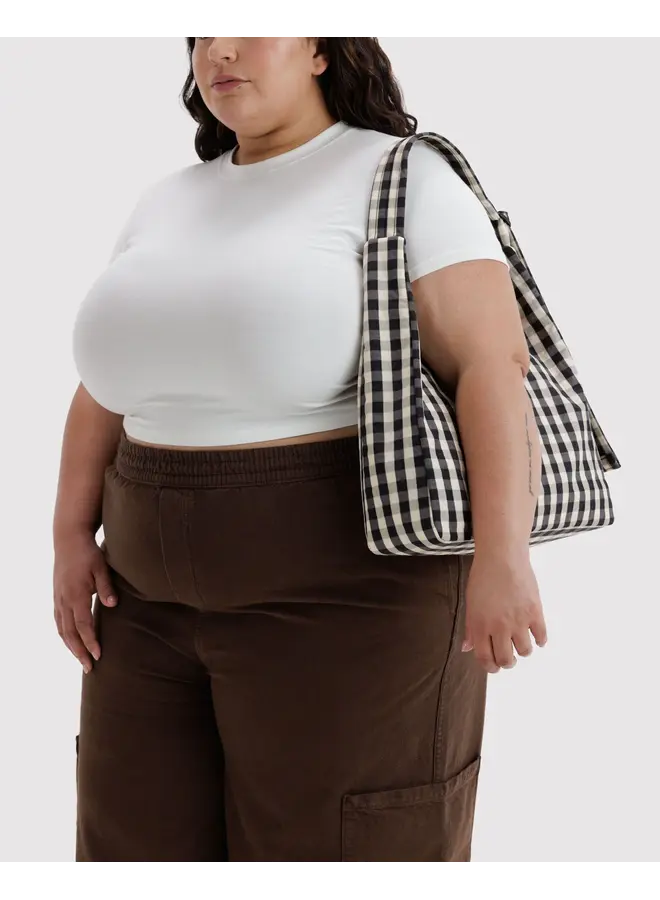 Nylon Shoulder Bag - B&C Gingham