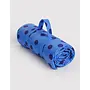Puffy Picnic Blanket - Blue Polka Dot
