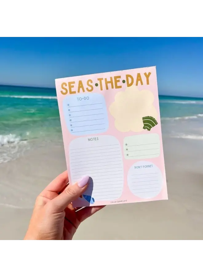Seas The Day 6x8 Notepad