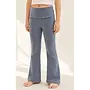 Vintage Washed Foldover Flare-