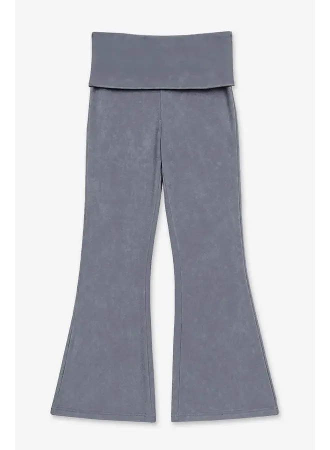 Vintage Washed Foldover Flare-