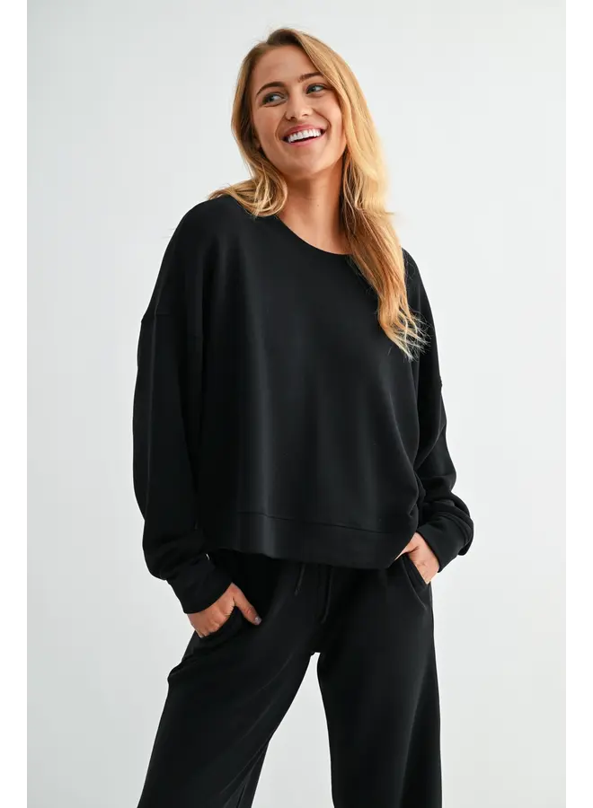 Laguna Dropped Shoulder Sweater-