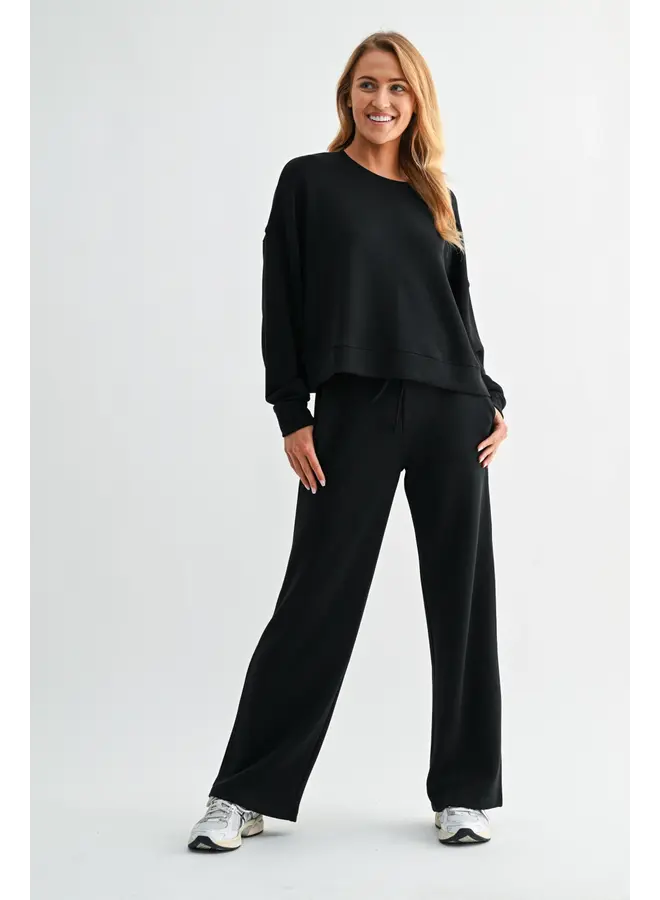 Laguna Dropped Shoulder Sweater-