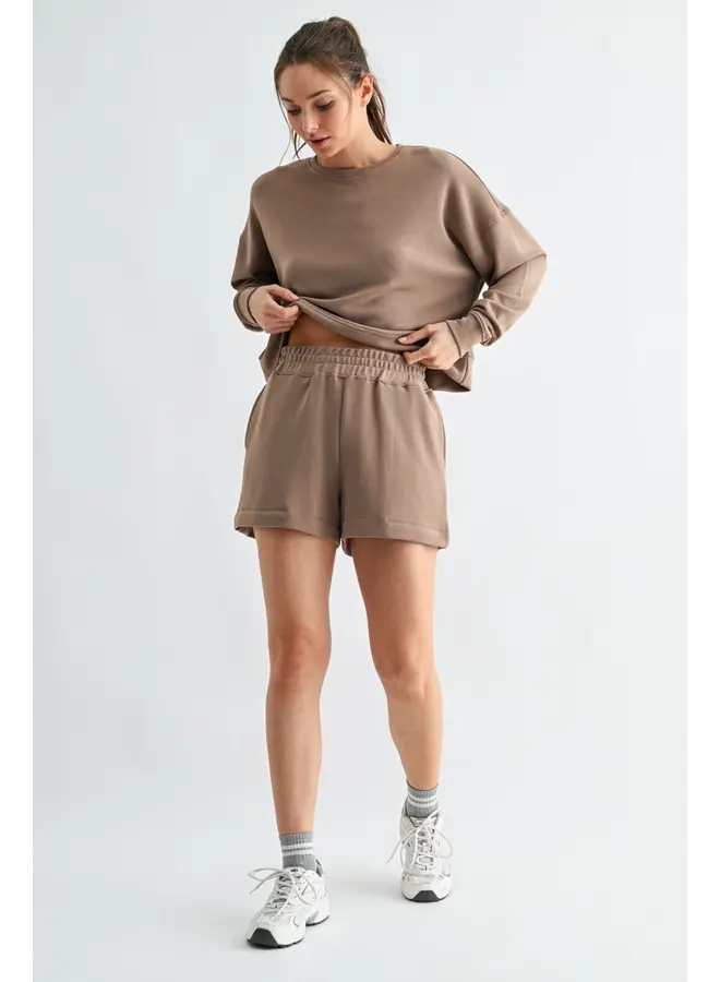 Laguna Dropped Shoulder Sweater-