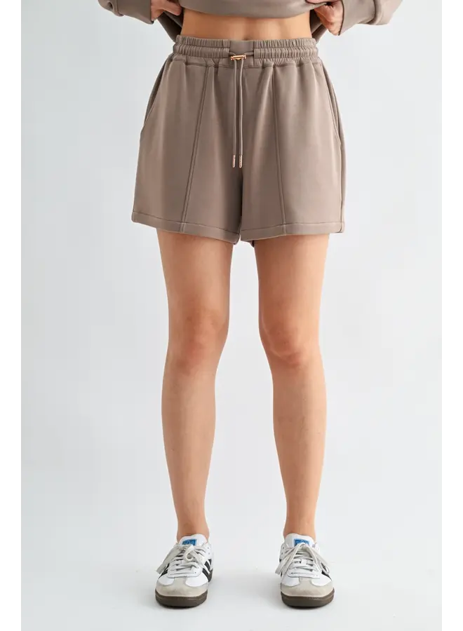 Laguna Luxe Lounge Shorts-Silken Taupe