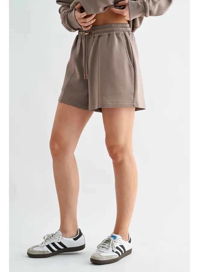 Laguna Luxe Lounge Shorts-Silken Taupe