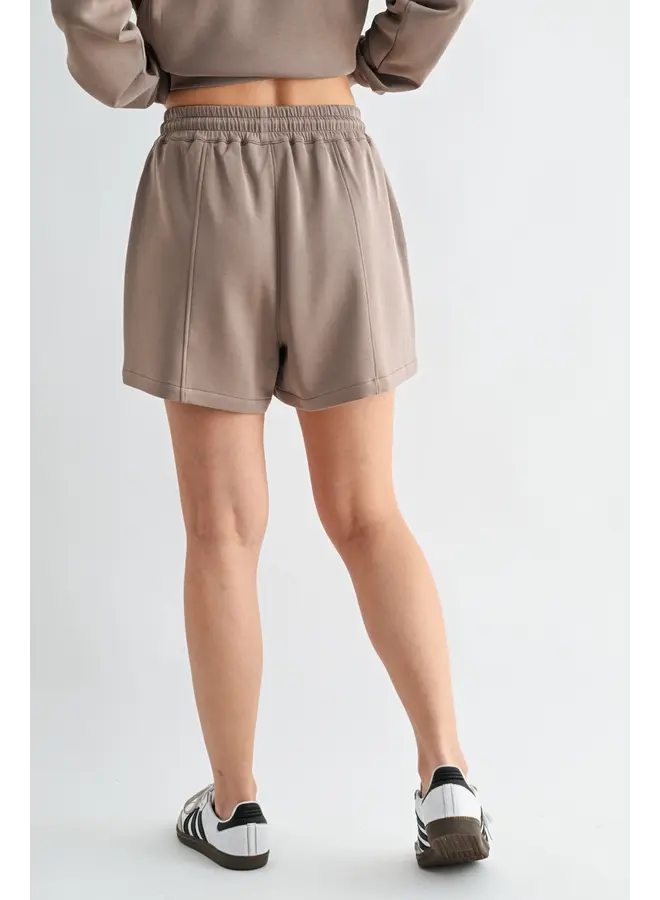 Laguna Luxe Lounge Shorts-Silken Taupe