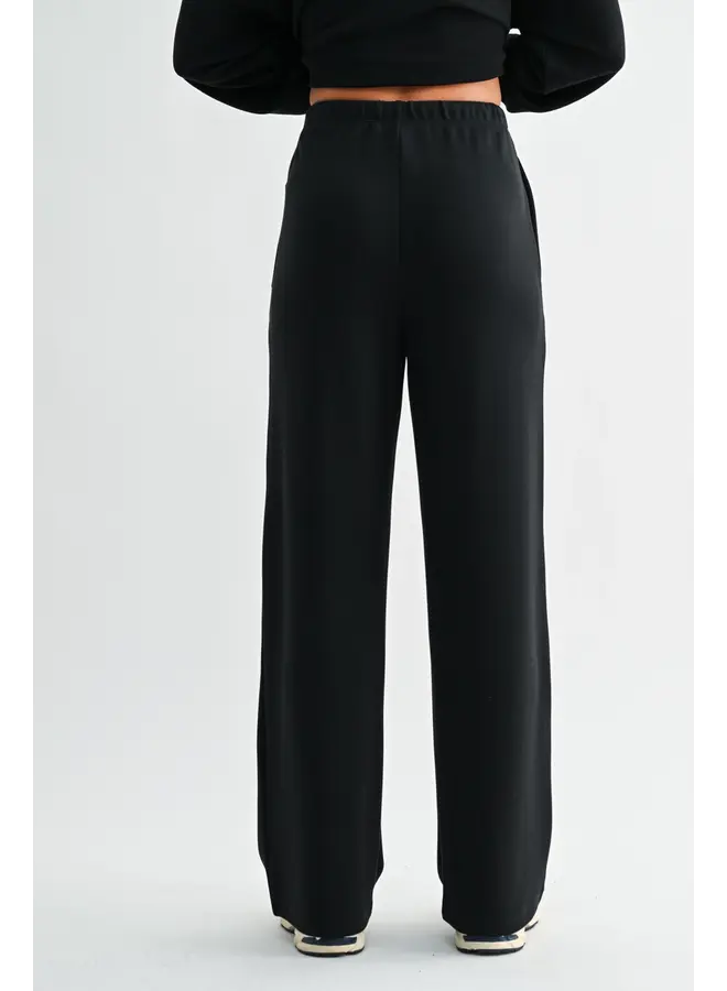 Laguna Wide-Leg Pant-Black