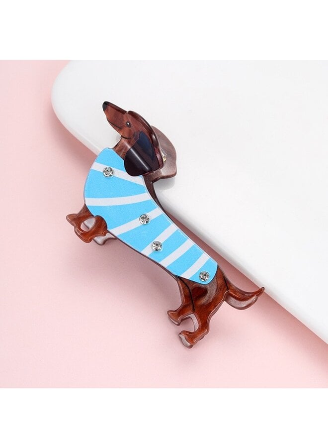 Doggie Hair Clip - Blue