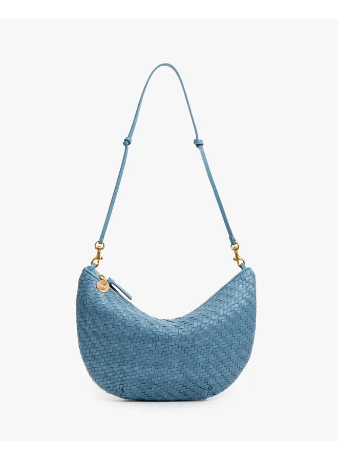 Lune - Woven Zig Zag - Dessert Blue