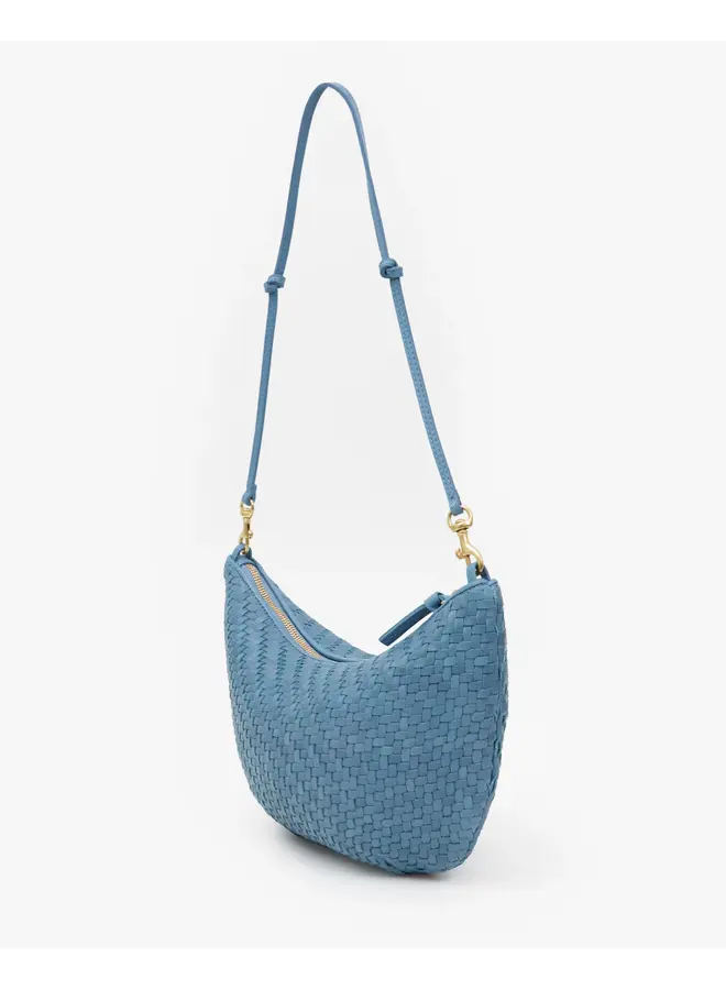 Lune - Woven Zig Zag - Dessert Blue