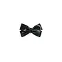 Leather Bow Clip-