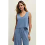 Sloane  V-Neck Denim Tank