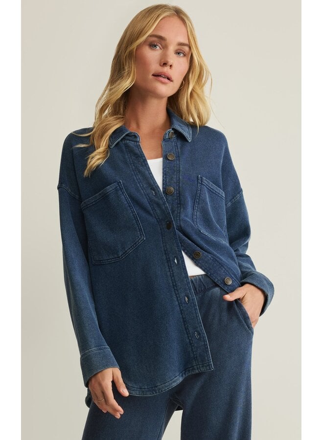 All Day Knit Denim Jacket -