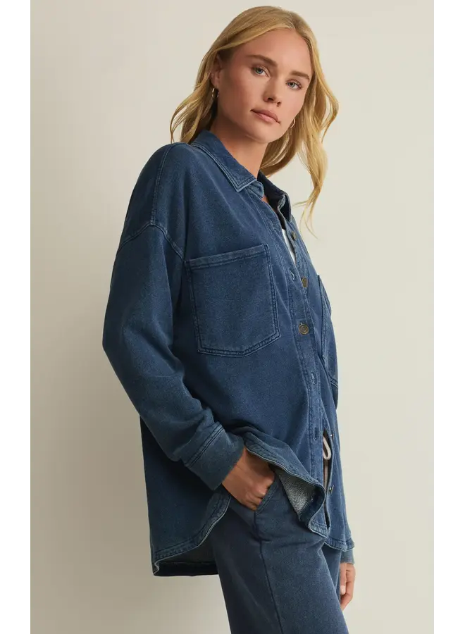 All Day Knit Denim Jacket -