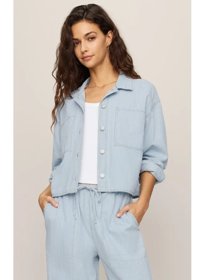 Erin Railroad Jacket - Seaboard Stripe