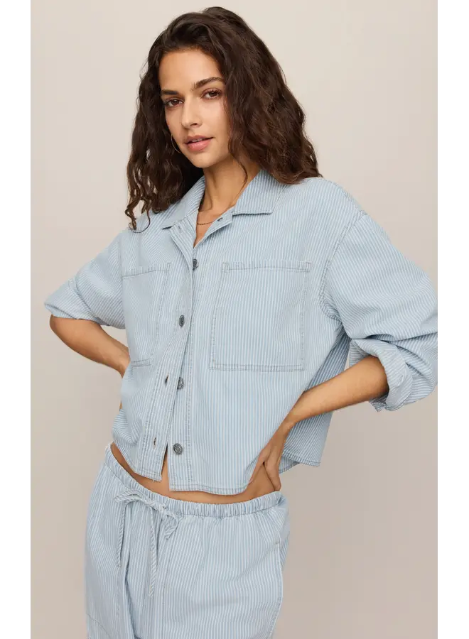 Erin Railroad Jacket - Seaboard Stripe