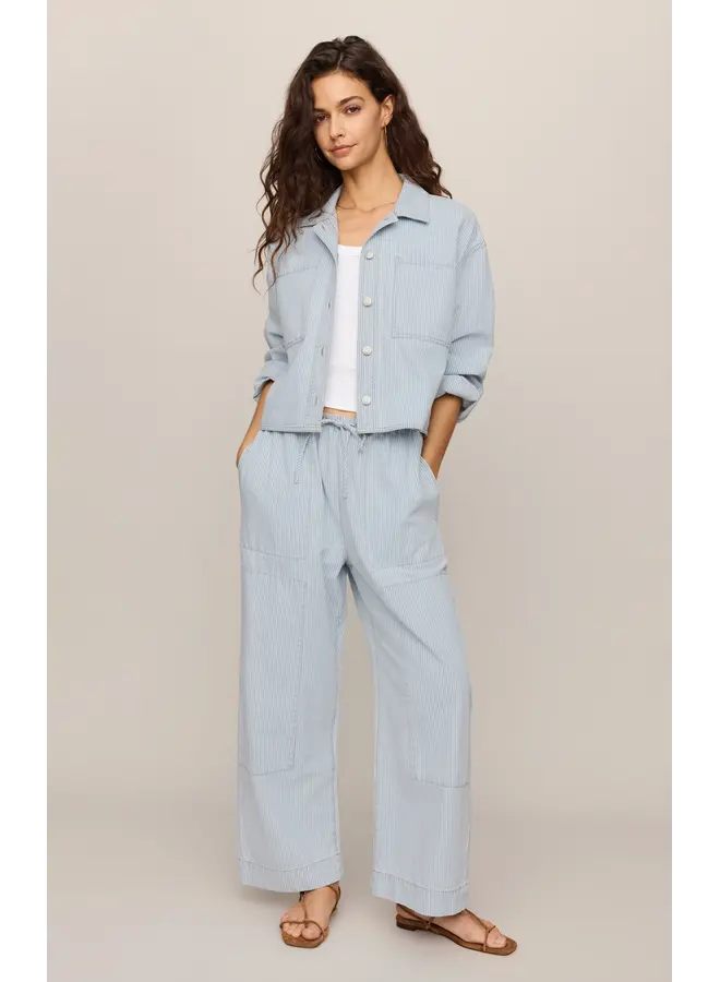 Erin Railroad Jacket - Seaboard Stripe