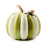 Fergal's Friend Spider on Small Moss Stripe Pumpkin