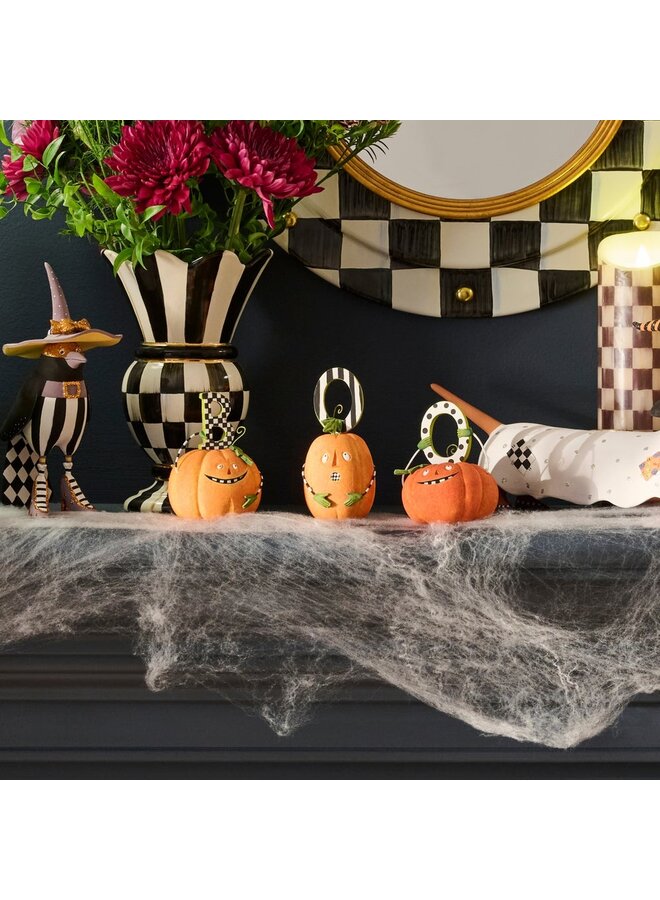 Patience Brewster BOO Pumpkin Letter Set