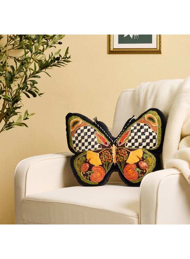 Harvest Moth Shaped Pillow