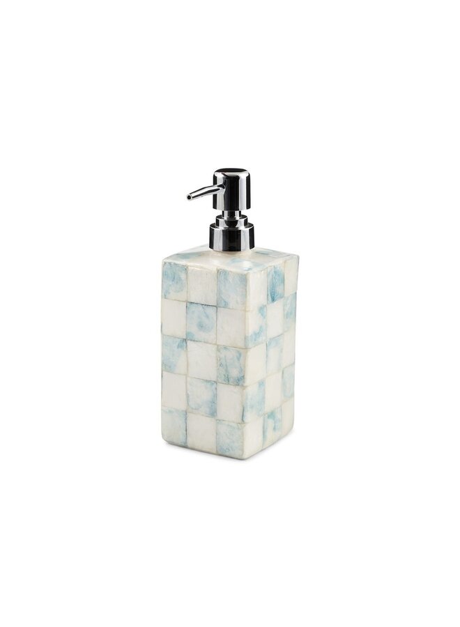 Sky Check Capiz Soap Pump