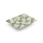 Sage Check Capiz Soap Dish