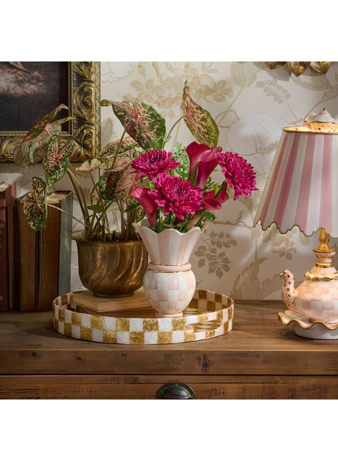 Rosy Check Small Great Vase