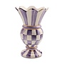 Violet Check Small Great Vase