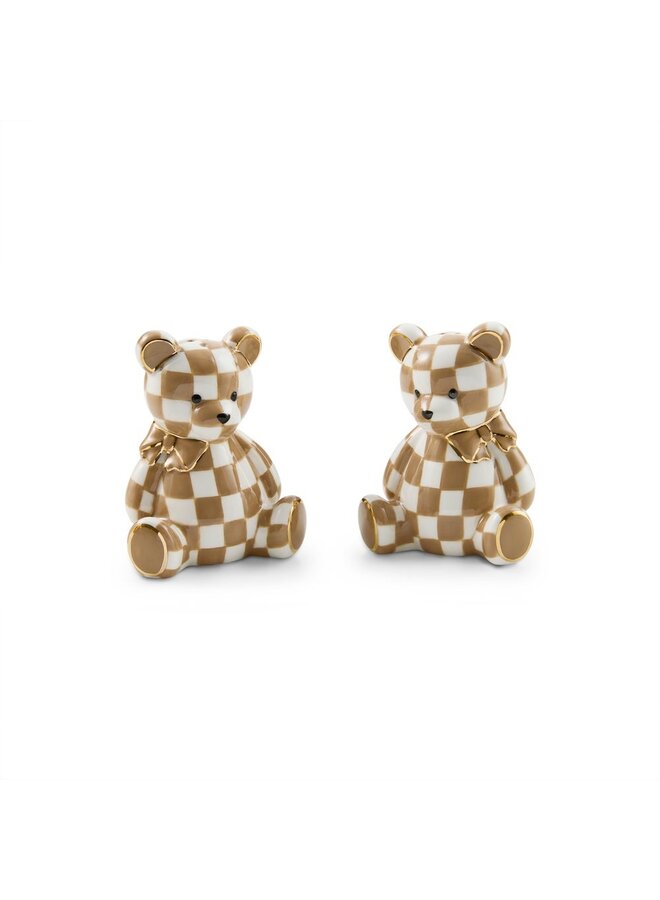 Mocha Bear Salt & Pepper Set