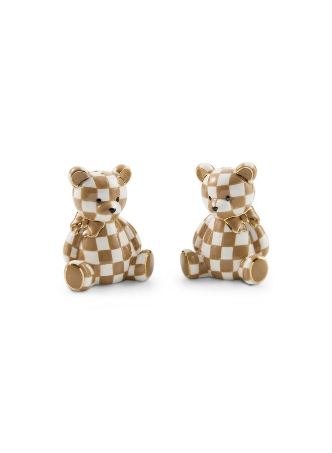 Mocha Bear Salt & Pepper Set