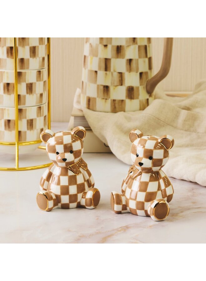 Mocha Bear Salt & Pepper Set