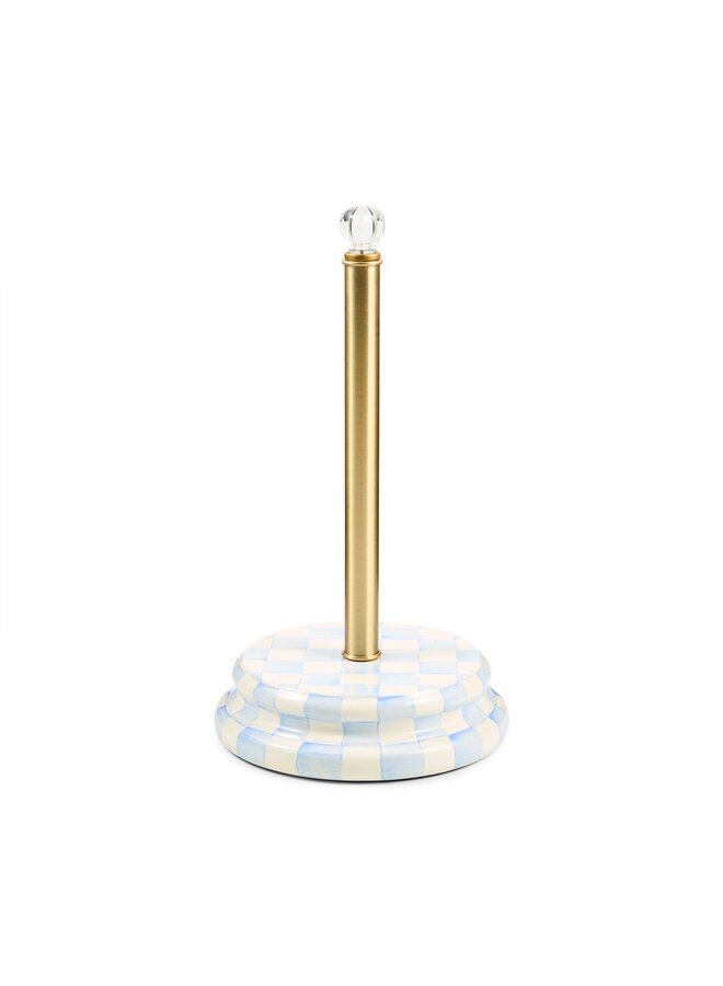 Sky Check Paper Towel Holder