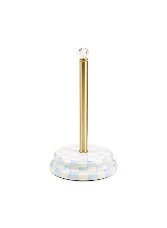 Sky Check Paper Towel Holder