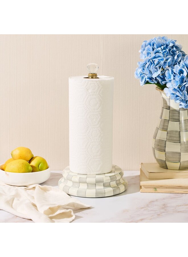 Sterling Check Paper Towel Holder