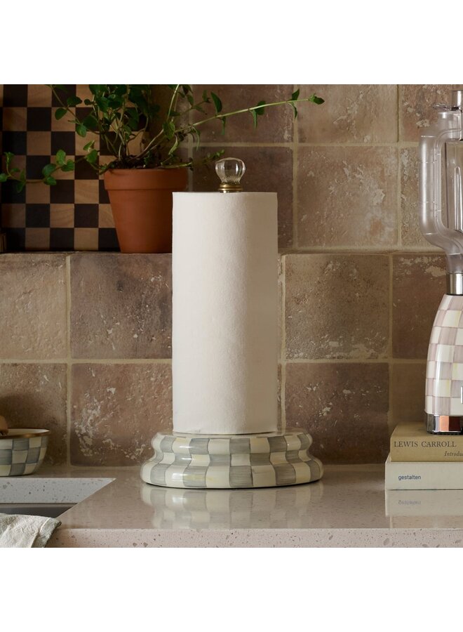 Sterling Check Paper Towel Holder