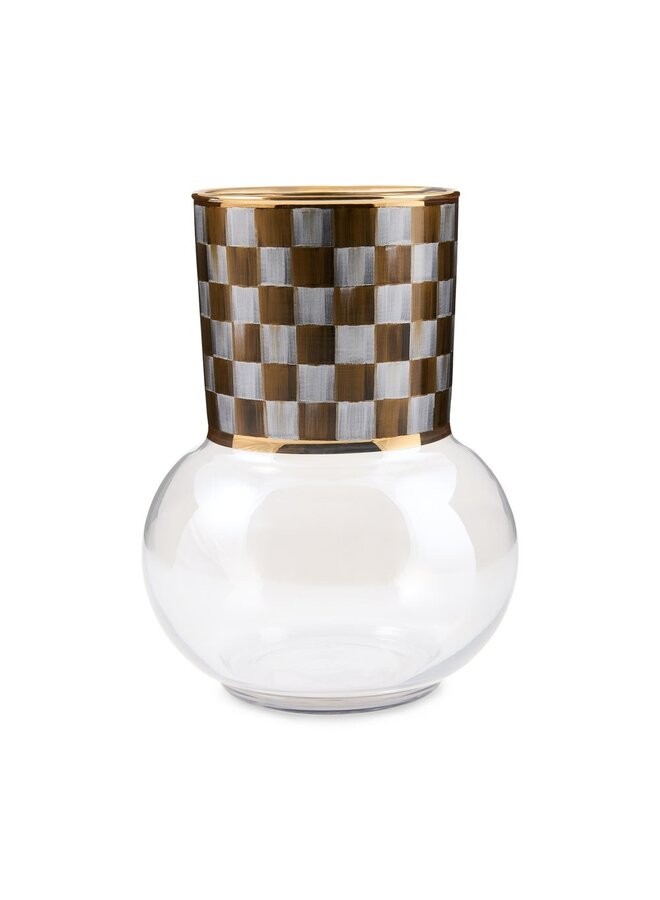 Sophisticheck Glass Vase