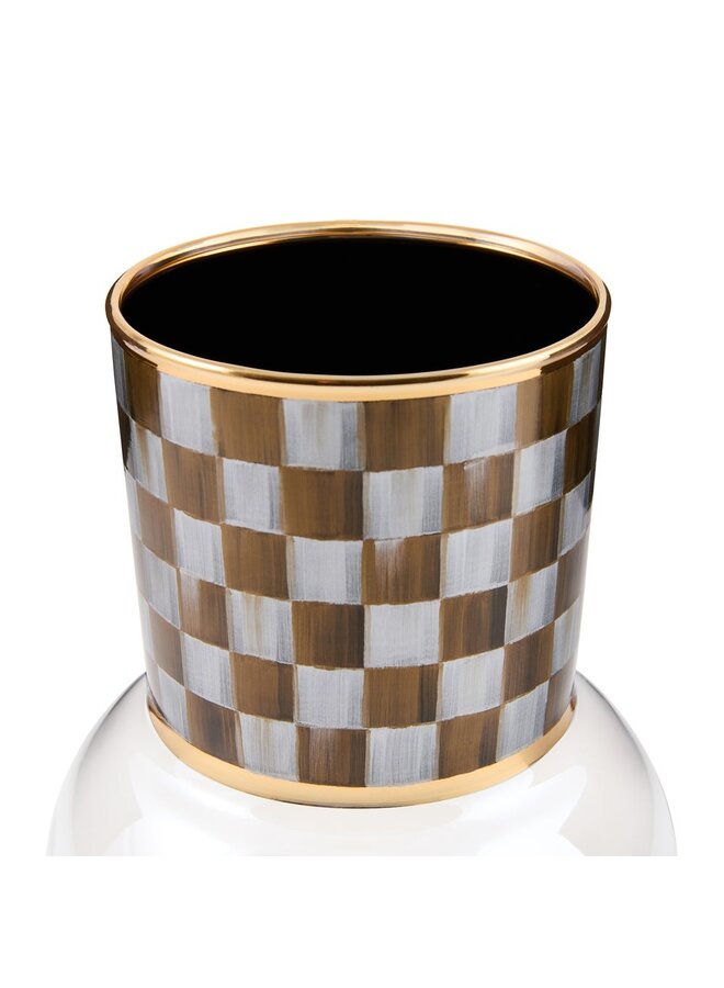 Sophisticheck Glass Vase