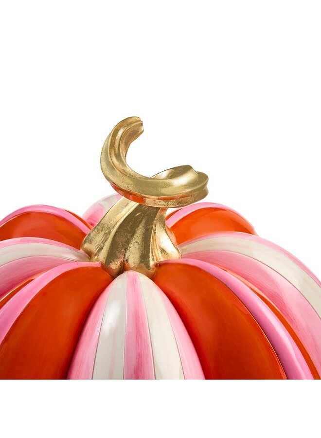 Glam 'o' ween Fairytale Stripe Pumpkin
