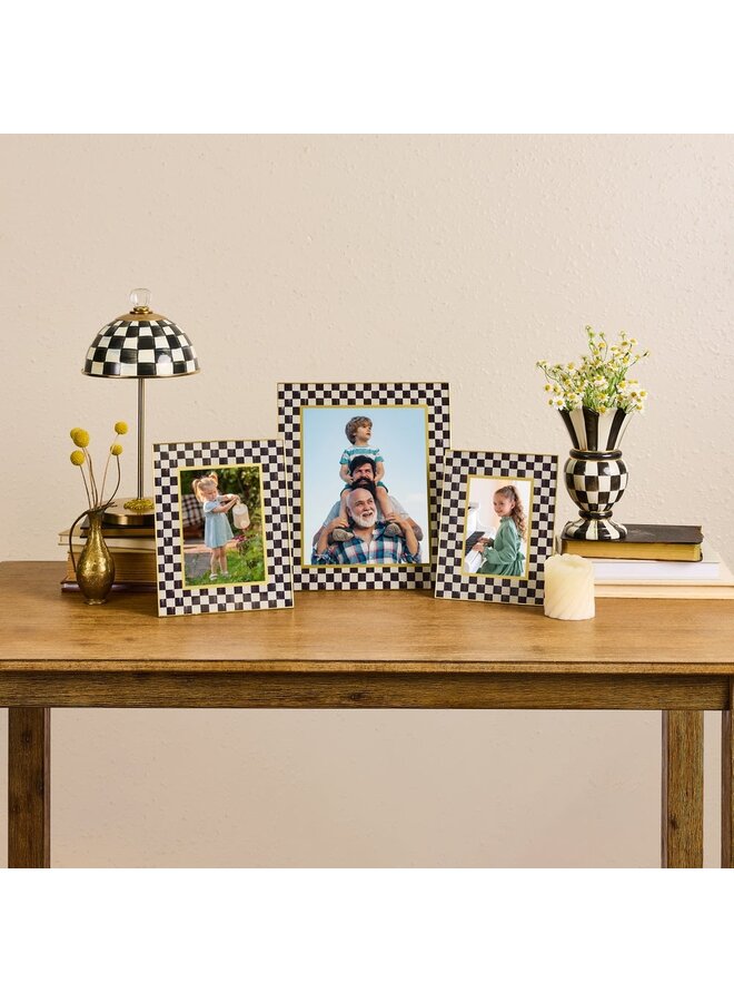 Courtly Check 4" x 6" Glass Frame