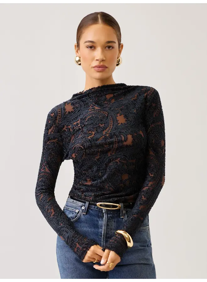 Khami Shirred Top-