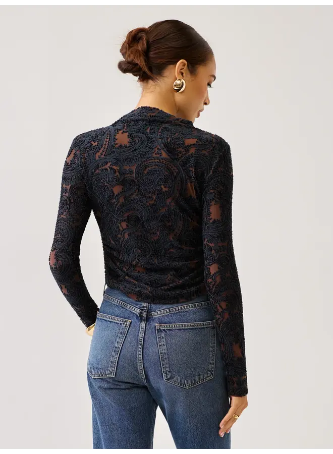 Khami Shirred Top-