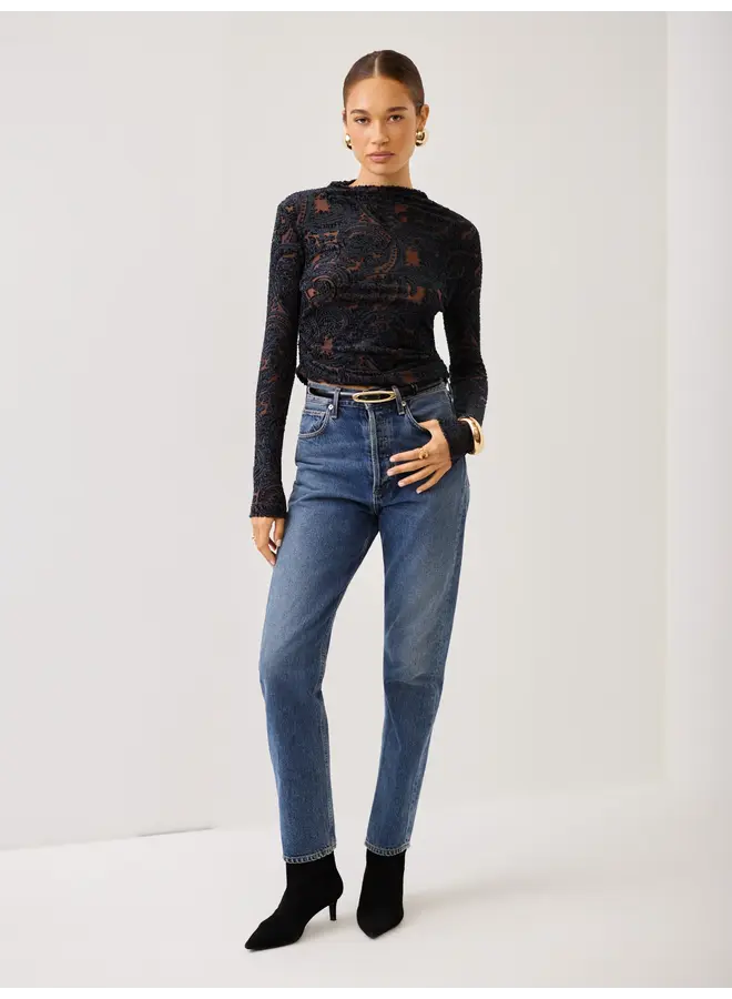 Khami Shirred Top-