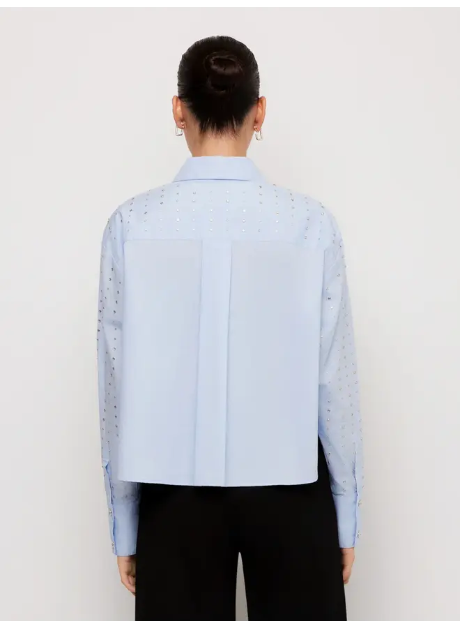 Lisa Embellished Button Up Top-