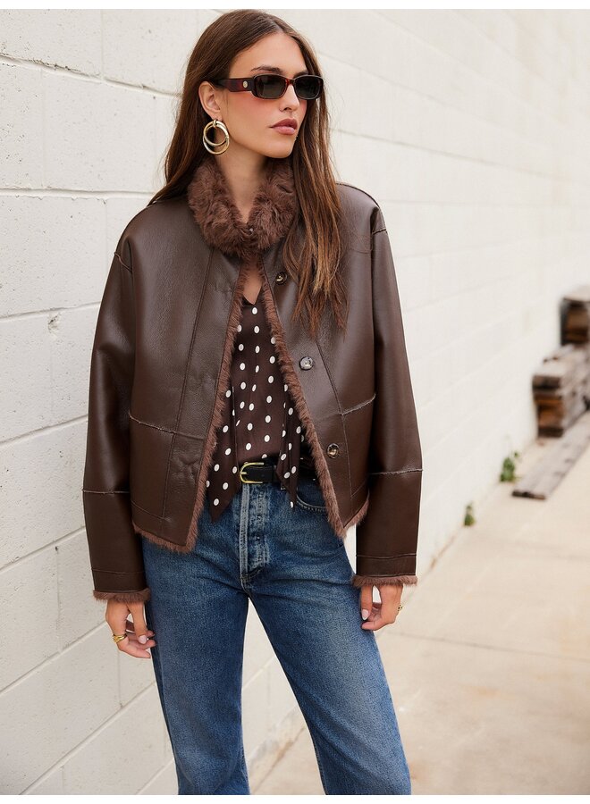 Mackenzie Reversable Fur Coat-