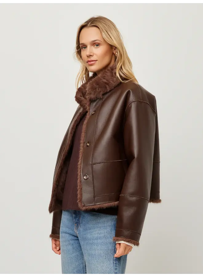 Mackenzie Reversable Fur Coat-