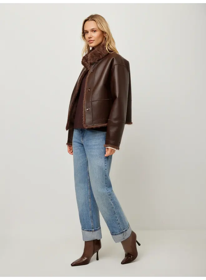 Mackenzie Reversable Fur Coat-